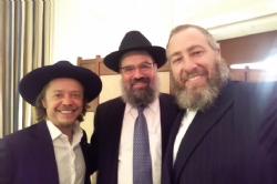 Brock Pierce, Rabbi Levi Shemtov, LeviShemtov