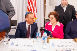 Morris Oiring, US Senator Jackie Rosen, Morris Oiring