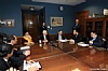 Mission participants in discussion with US Senator Thad Cochran