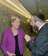 U.S. Senator Elizabeth Warren, Ezra Friedlander