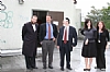 Councilman Brad Lander visits Shema Kolainu, 