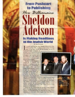 Sheldon Adelson, Sheldon Adelson